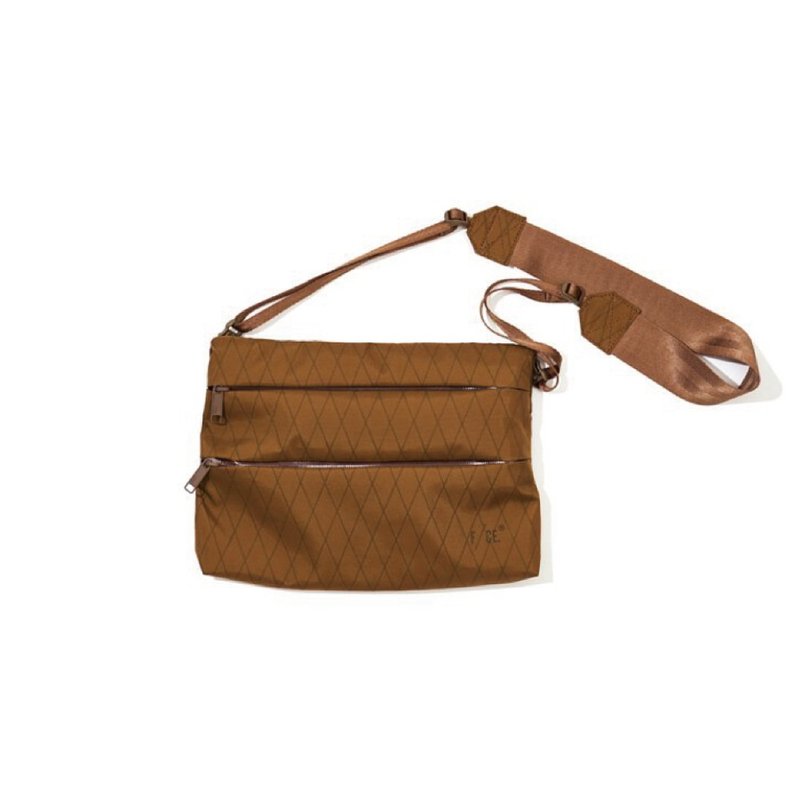 F/CE X-PAC 側背包 大 狼棕 - 側背包/斜背包 - 其他材質 咖啡色