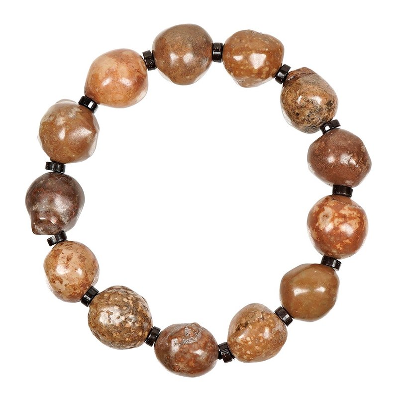 【正佳珠寶】龍宮舍利 頂級泰國金剛舍利 14x16mm 龍宮舍利手珠 - 手鍊/手環 - 半寶石 多色