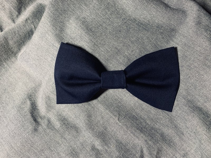 Hand made bow tie∣black and white line cat∣gentleman∣wenqing∣dating accessories