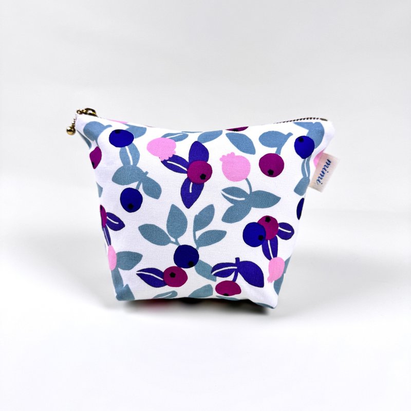 藍莓 化妝包 - 化妝包/收納袋 - 棉.麻 多色