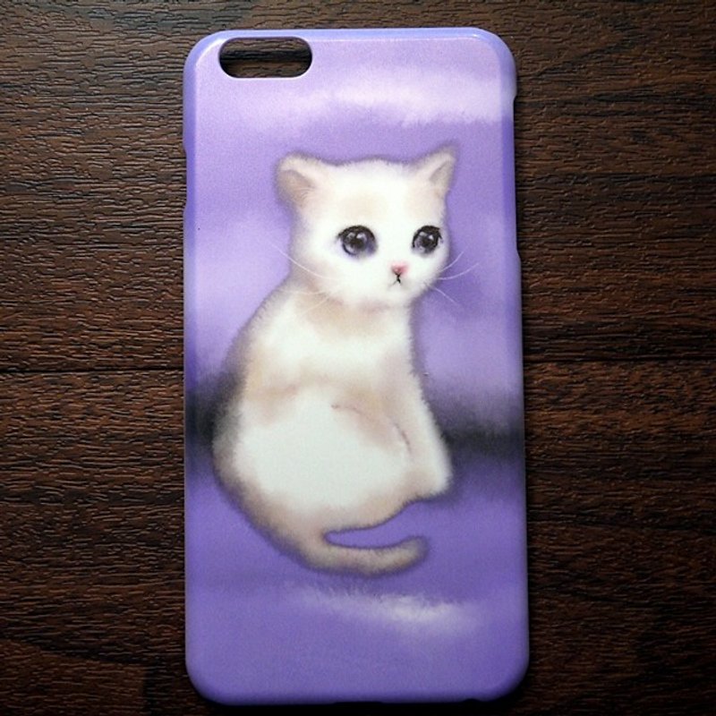 Watercolor cat s002 years of quiet good David Videos cat iPhone (i5.i6s, i6splus.I7.I7plus) / Android (Samsung, Samsung, HTC, Sony) designer mobile phone shell / protective cover / kitty cat phone shell
