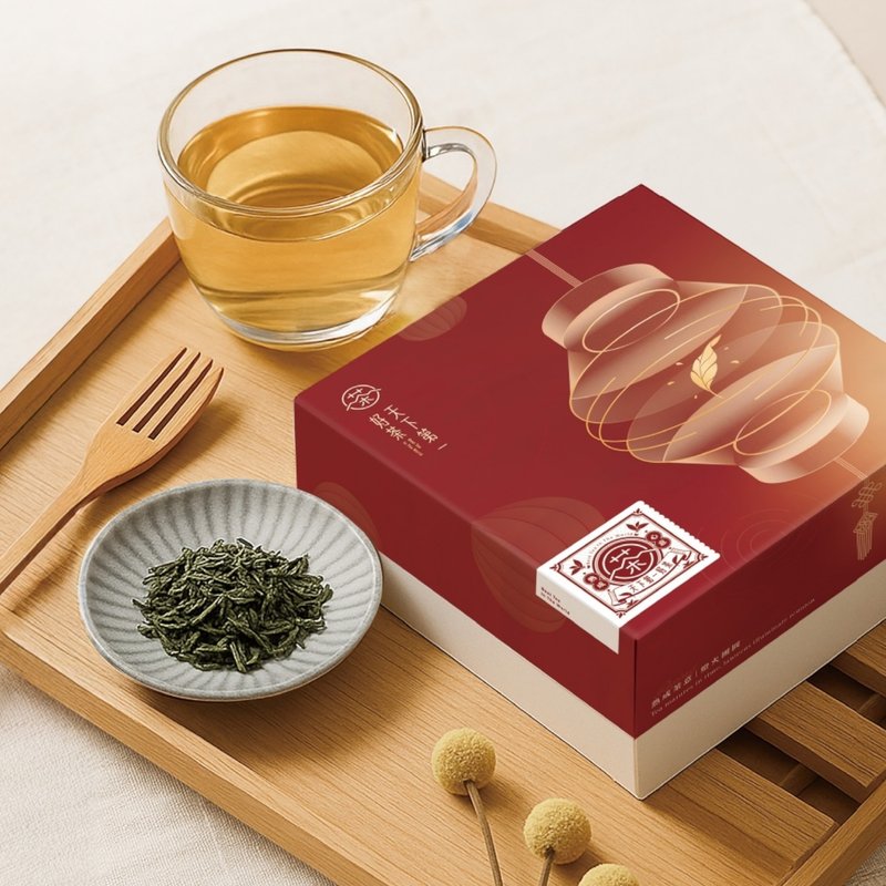 【天下第一好茶】朝霞映春禮盒/罐裝×1+盒裝×1/寄情祝福 - 茶葉/茶包/水果茶 - 紙