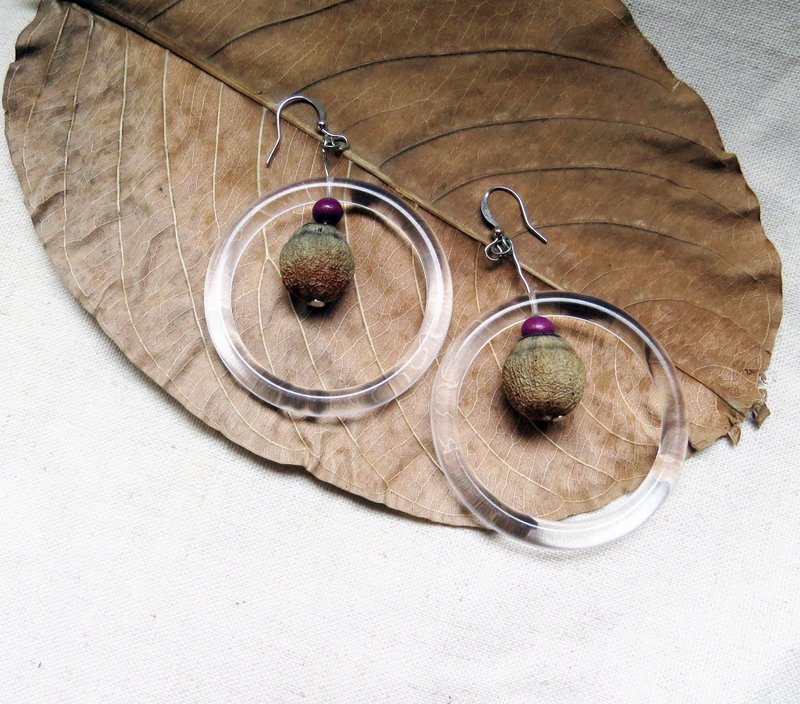 <趴Kick fruit> Small fruit big earrings
