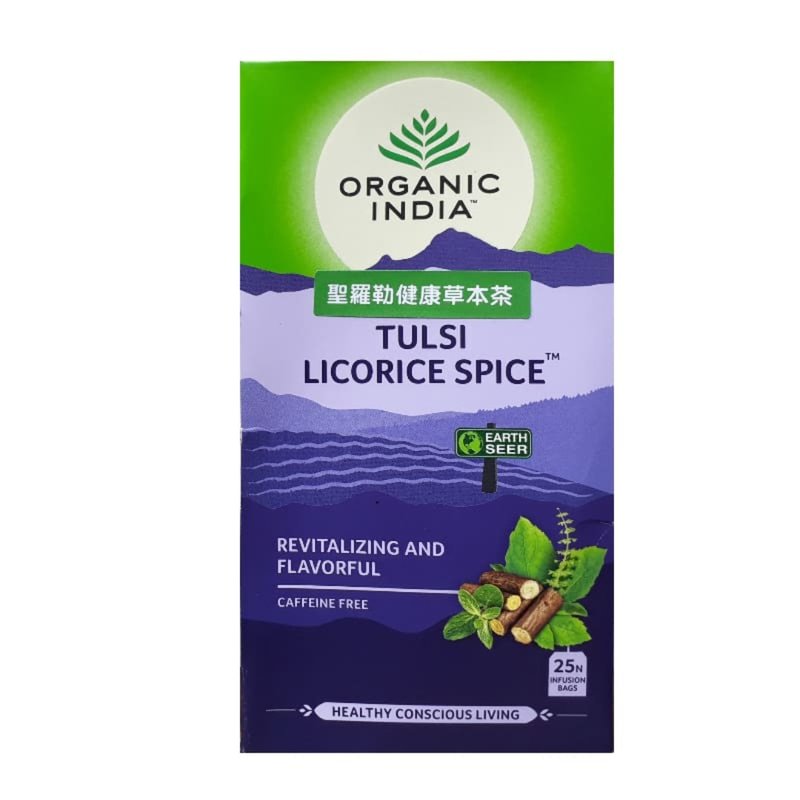 聖羅勒美甘草茶 Tulsi Licorice Spice 袋裝茶包