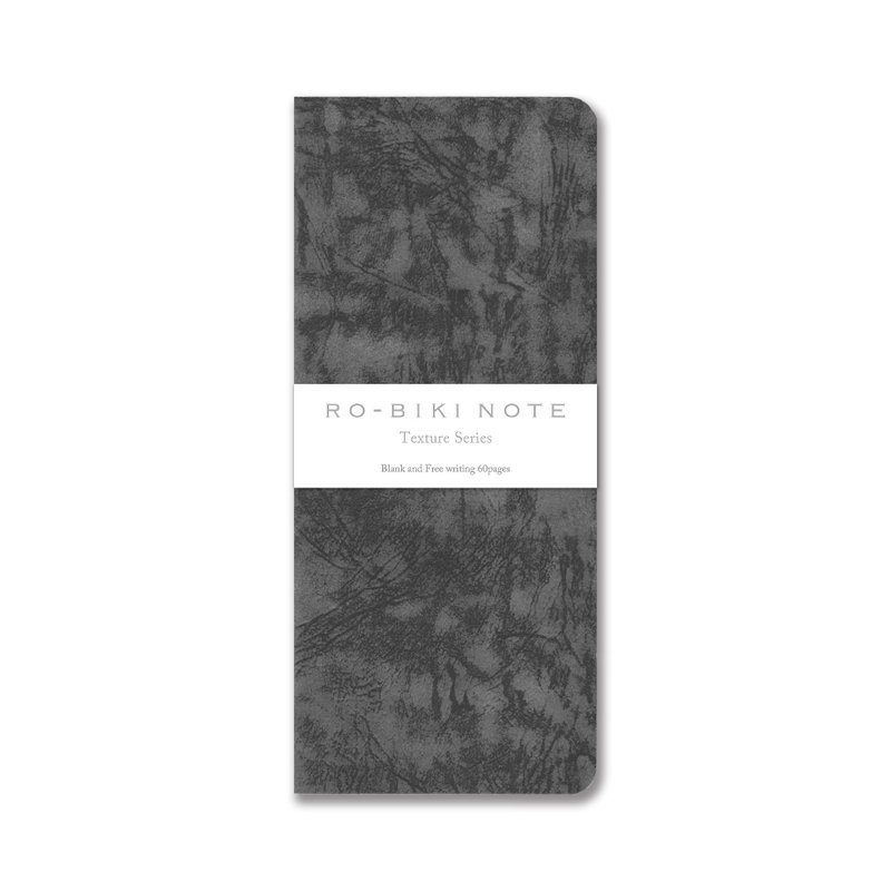 RO-BIKI NOTE Texture Series Gin-nezu - 筆記本/手帳 - 紙