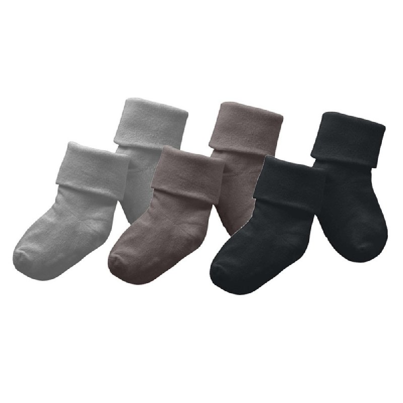 American Babysoy-Shu cotton socks (3 in) _ gray series (647PI, AC, TH)