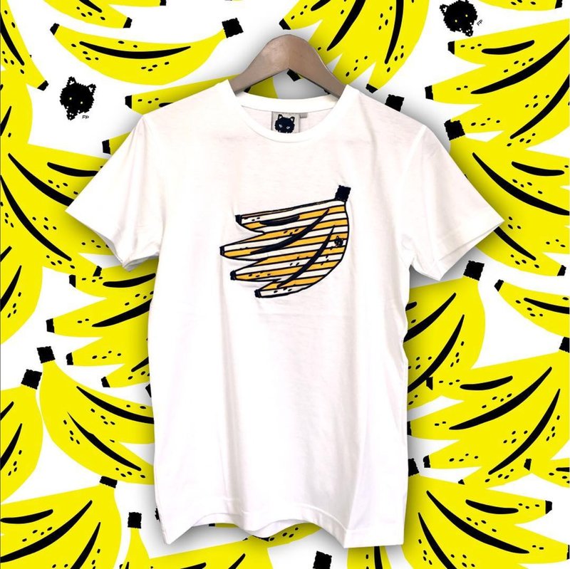 Foxpixel 3D Embroidery Tee with Banana