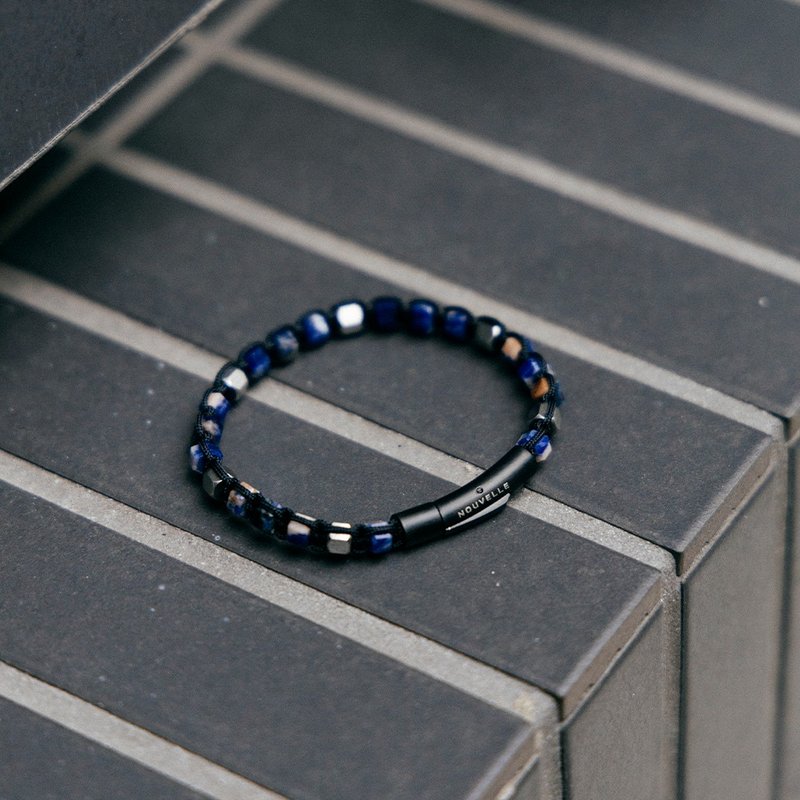 【Montagne】Nouvelle | Screw | 藍紋石手鏈 - 手鍊/手環 - 水晶