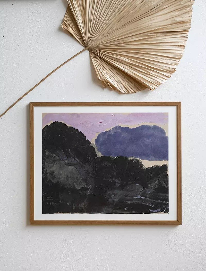 Isis Maakestad - 瑞典藝術家設計海報 CLOUD POSTER - 海報/掛畫/掛布 - 紙 多色