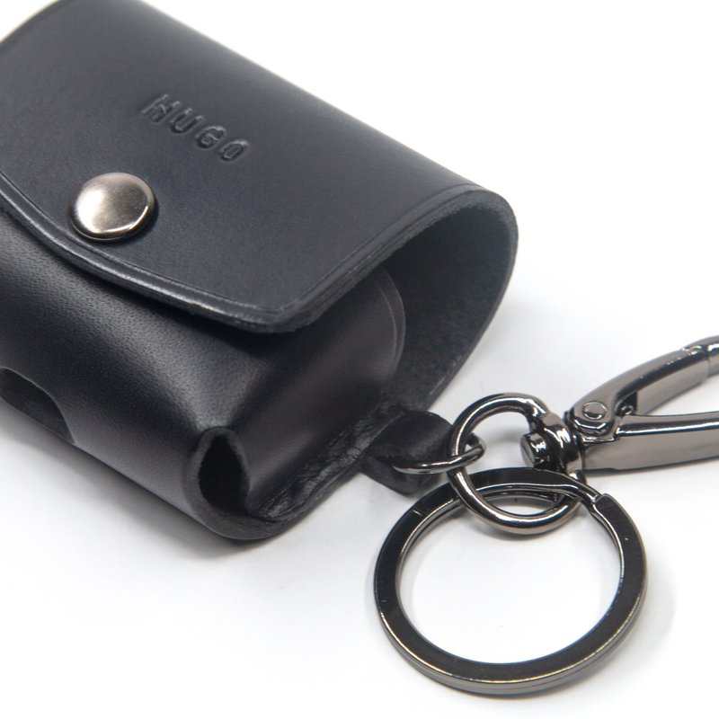 客製刻名Apple AirPods Pro 3, Pro 2, AirPods 4 耳機皮革保護套 - 耳機/藍牙耳機 - 真皮 多色