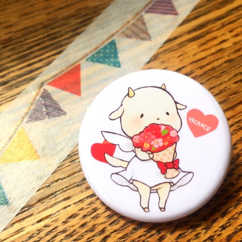 Can badge (Valentine's goat)
