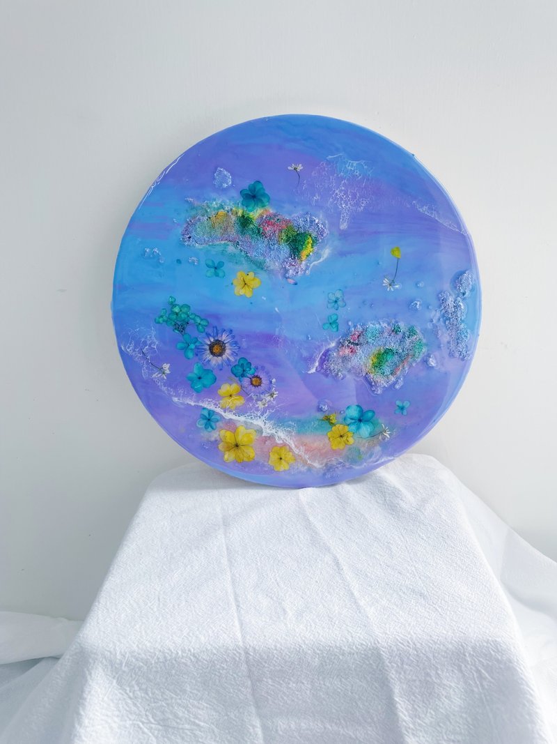 花花世界環氧樹脂藝術裝飾畫 - 海報/掛畫/掛布 - 樹脂