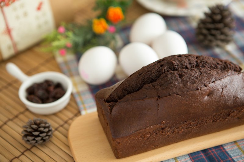 【 LY 】 Cocoa Rum Grape Pound Cake