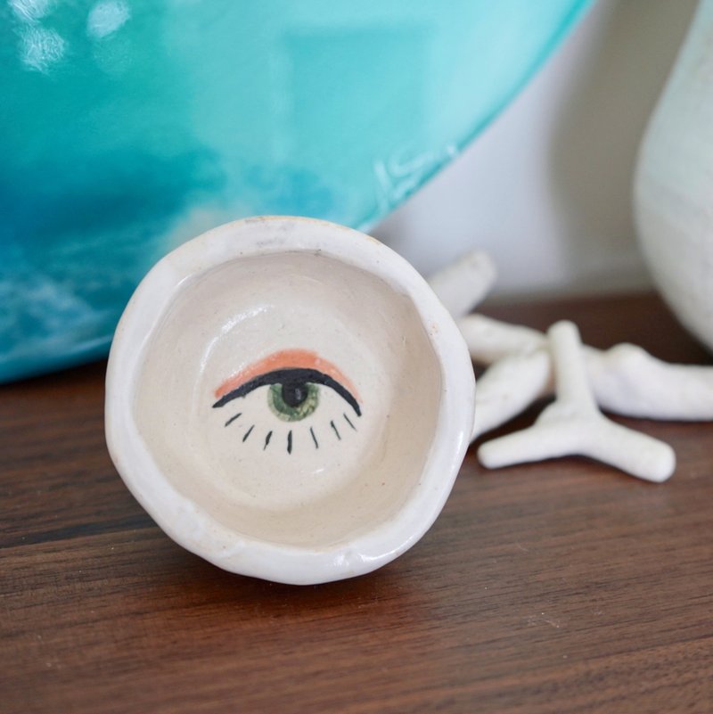 Eye see you ceramic bowl