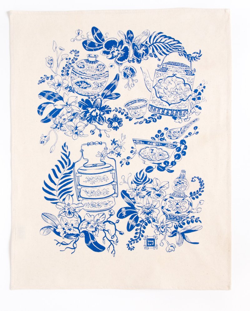 Tea Towel Porcelain