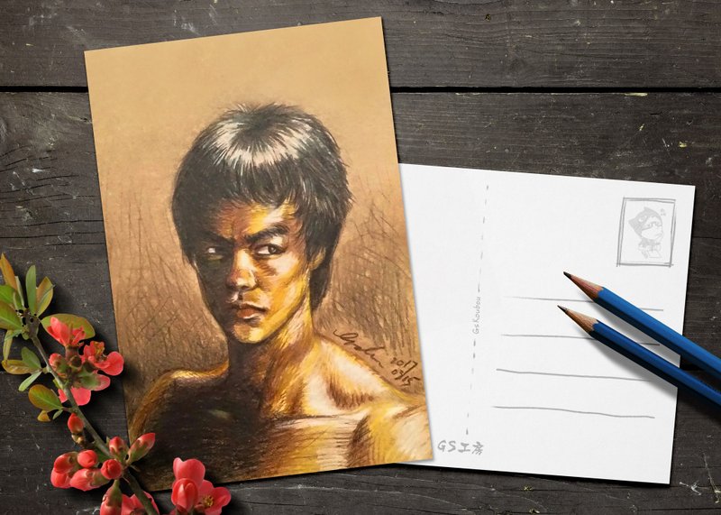 Postcard - Bruce Lee