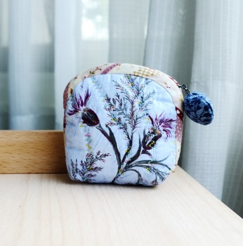 Marine Shell Series Acacia Flower Coin Purse