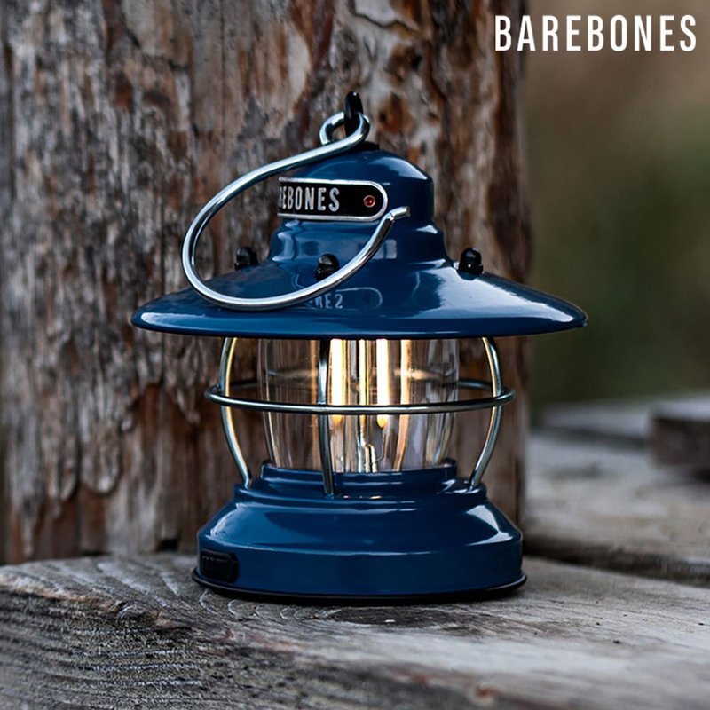 Barebones 吊掛營燈【海洋藍】Edison Mini Lantern - 露營用品 - 其他金屬 藍色