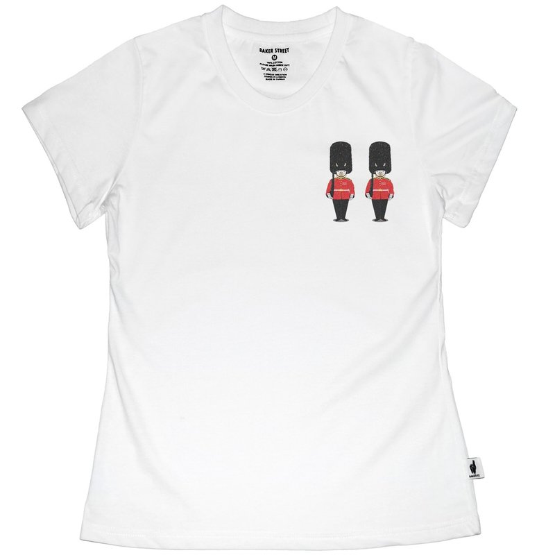 British Fashion Brand -Baker Street- Little Grenadier Guards of Alpaca T-shirt