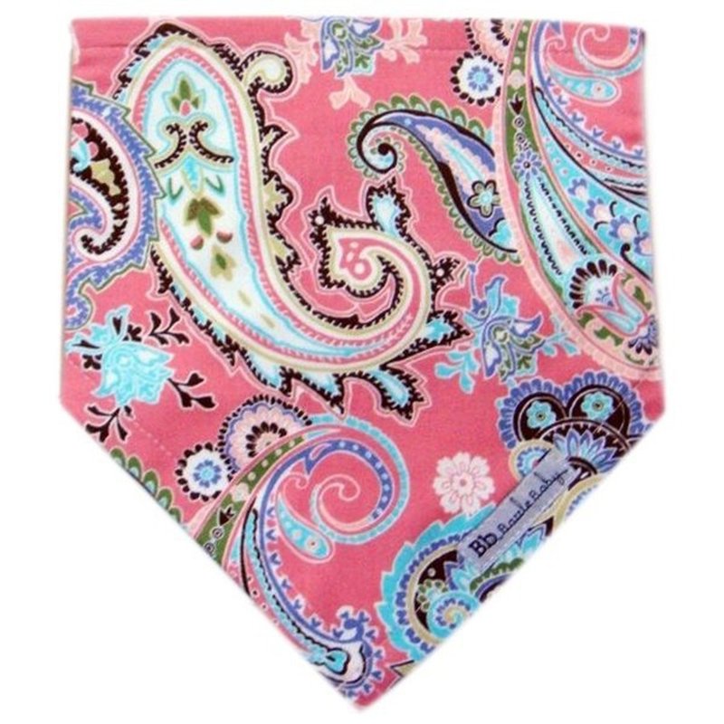 Cotton fashion styling super cute scarf bib Paisley