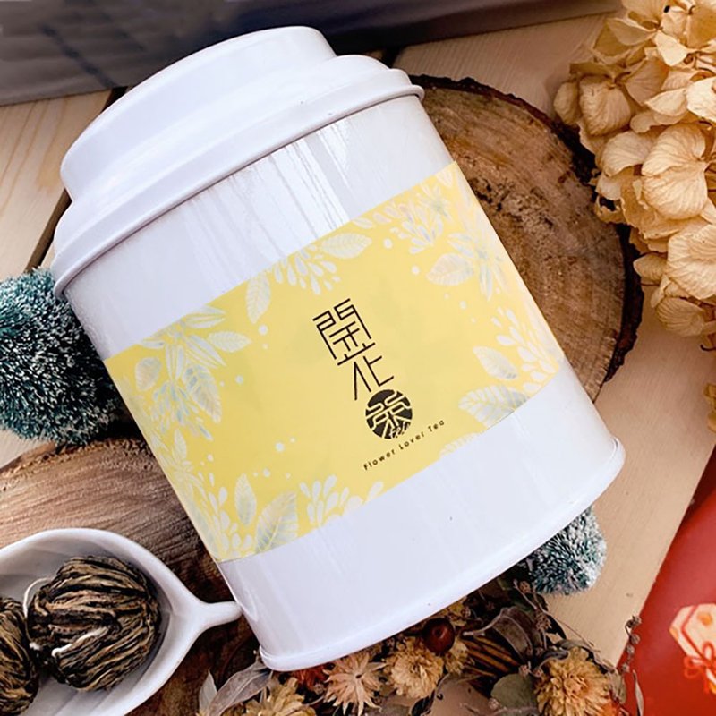 【無藏】會開花的茶 — 開花茶綜合款10顆大罐裝(品牌款) - 茶葉/茶包/水果茶 - 其他材質 多色