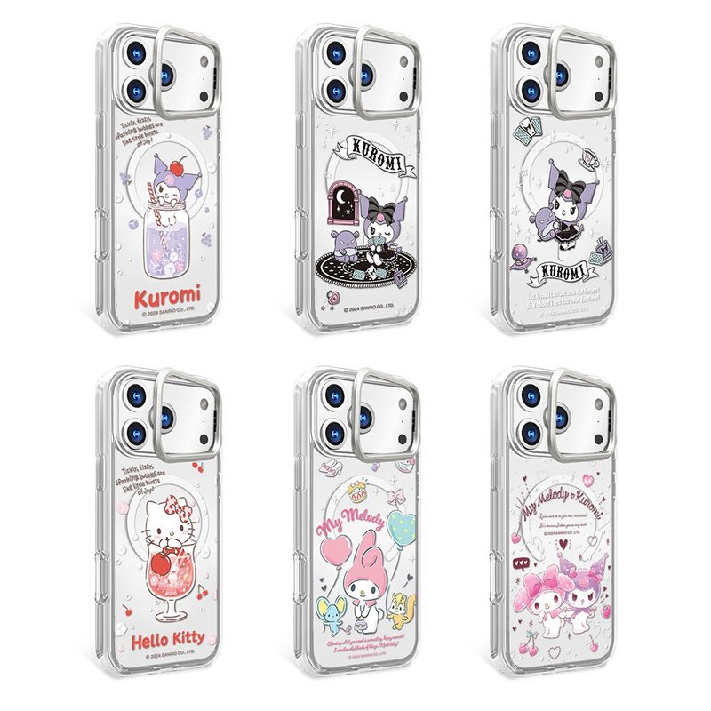 三麗鷗 iPhone 17/16系列 軍規防摔隱形立架磁吸手機殼-多圖可選2 - 手機殼/手機套 - 其他材質 多色