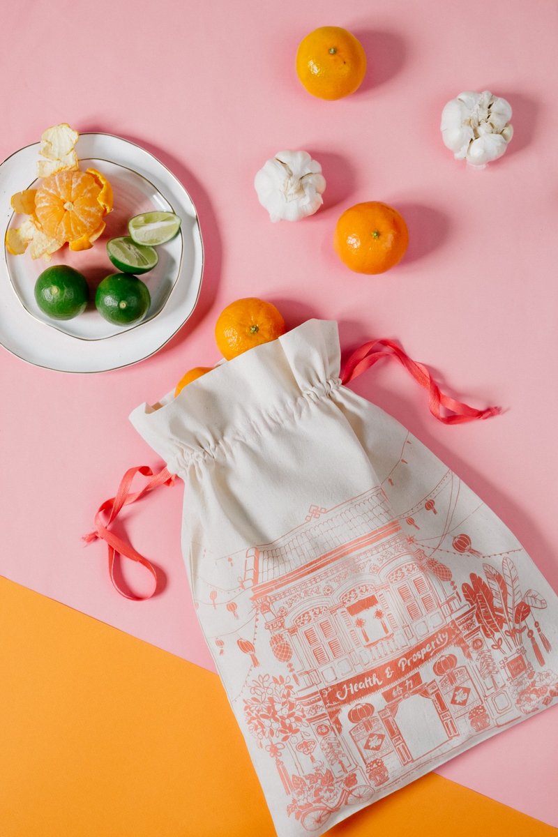 Drawstring Bag Shophouse