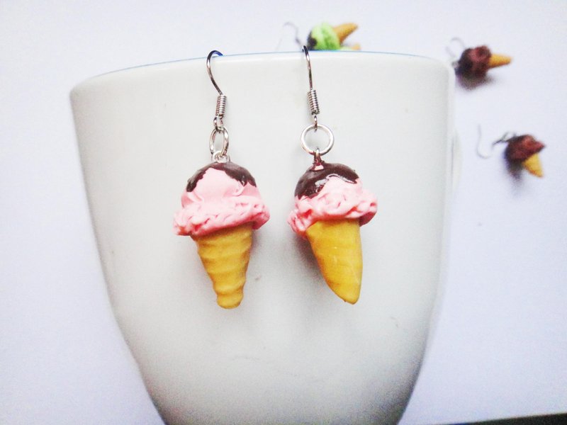 Earrings ice cream 1