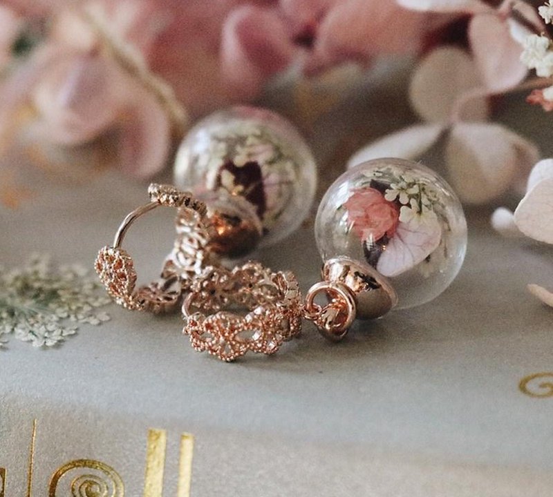 Victoria Belmont Rosegold Earring Design