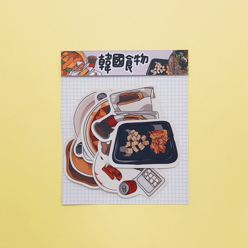 Korean food / sticker