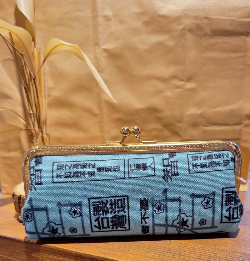 設計款印花眼鏡包-君子 - 眼鏡盒/眼鏡布 - 聚酯纖維