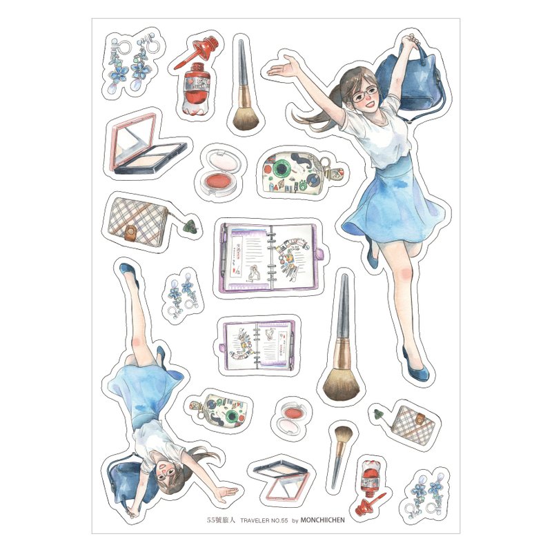 Traveler sticker No. 55