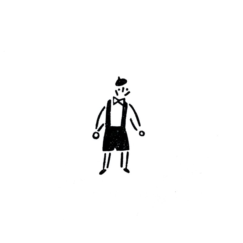 Boy in shorts