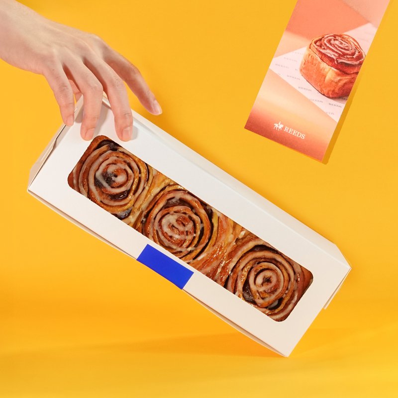 【旗艦升級版】黑糖蘋果肉桂捲 6+3 組合 - 麵包/吐司 - 新鮮食材