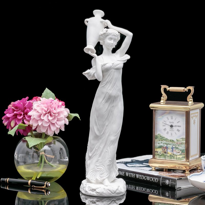 英國製Minton 2005年典雅希臘女神陶瓷人偶雕像雕塑藝術珍藏擺飾 - 擺飾/家飾品 - 瓷