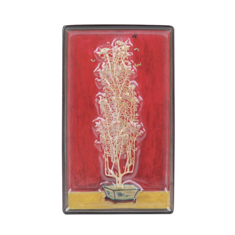 Chang Yu - Picture Frame Magnet - Chrysanthemum