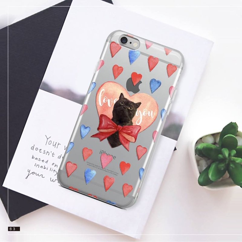 Original pet mobile phone shell x customized (heart models) iPhone, Android