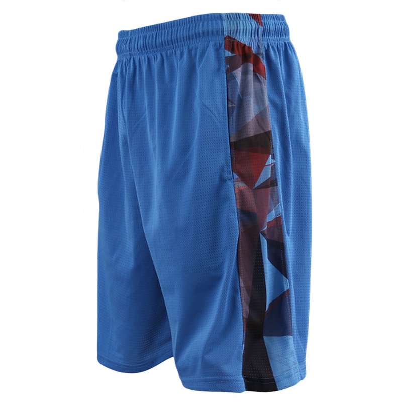 Tools fearless side heat sublimation basketball uniform #blue# basketball pants