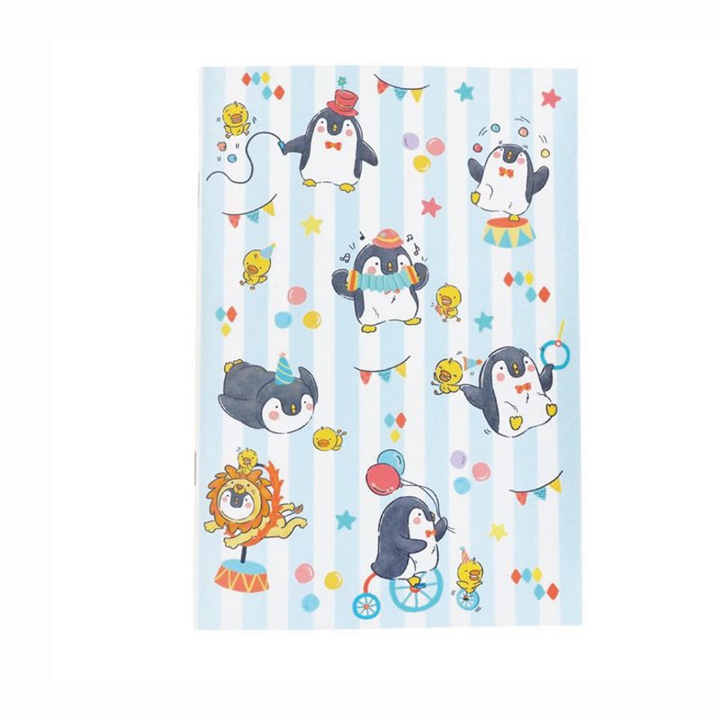 Fondant Planet-Hosio Camomo Circus A5 Notebook-Blue