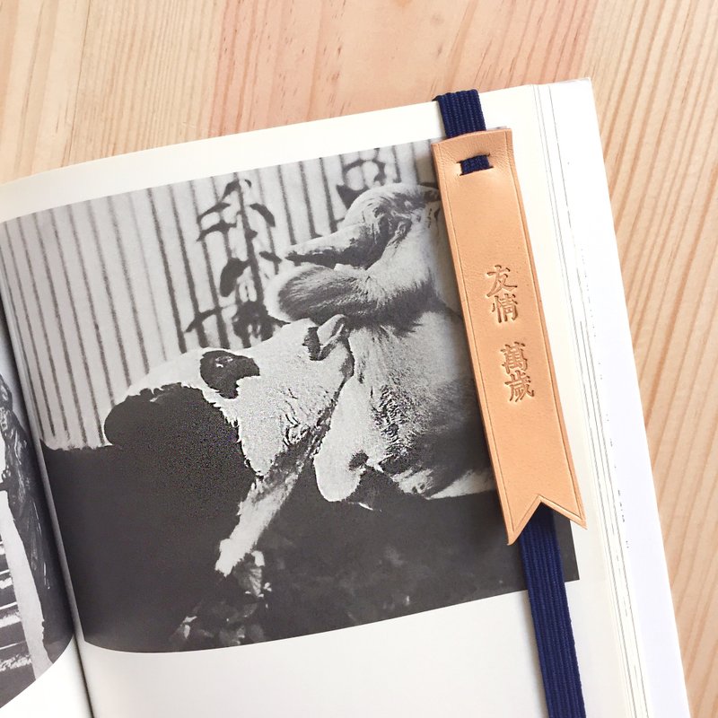 Original Handmade Bookmark Strap with selected text / quotes- Friendship forever