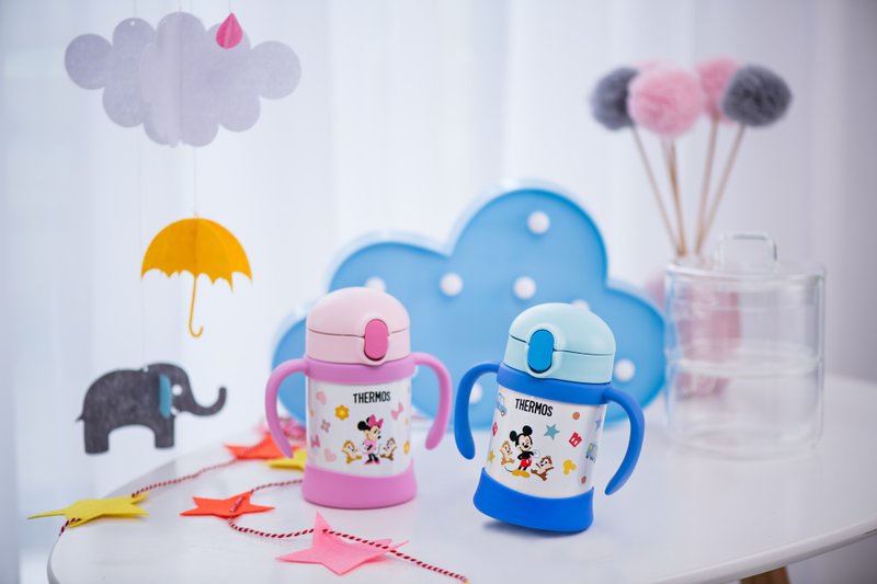 Mickey / Minnie Stainless Child Learning Cup 250ml