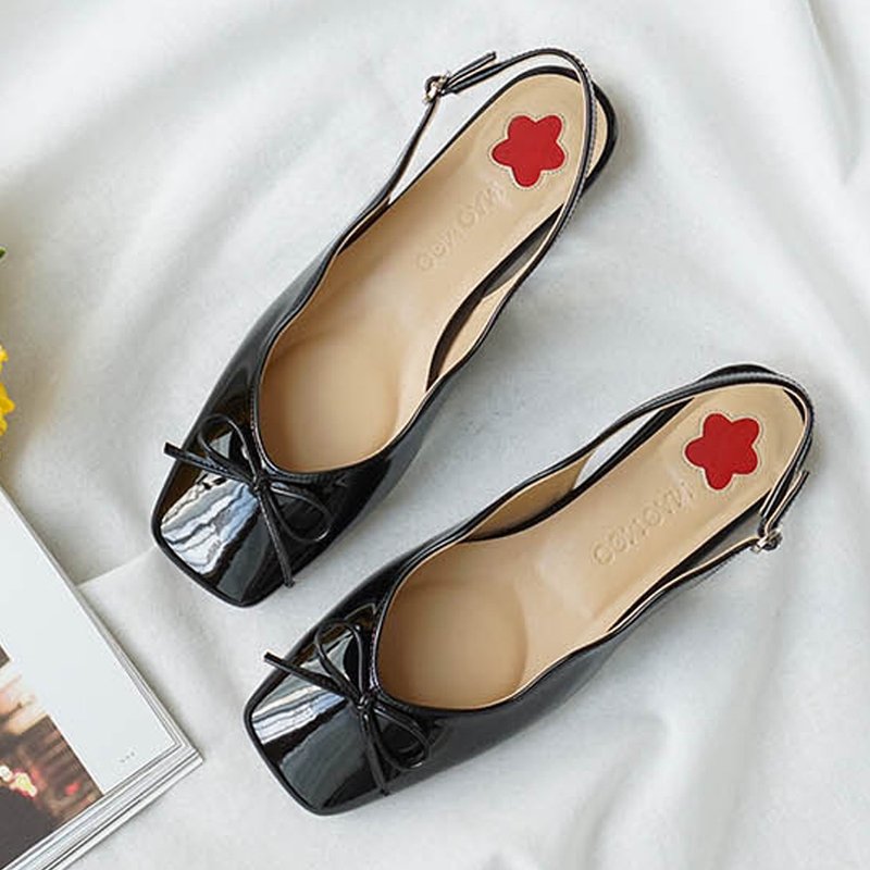 PRE-ORDER-MACMOC Dalkong (BLACK ) FLAT SHOES
