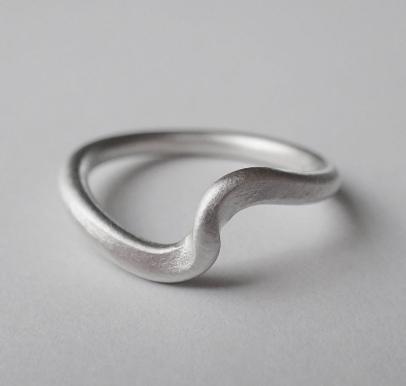 ring, I AM LOVED, Fine Silver