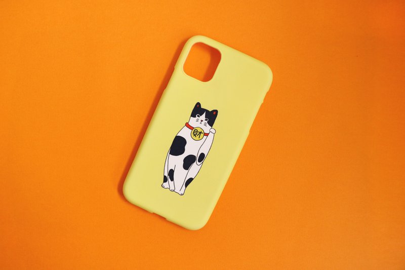 Illustration mobile phone case-Benz Lucky Cat Iphone 11 spot