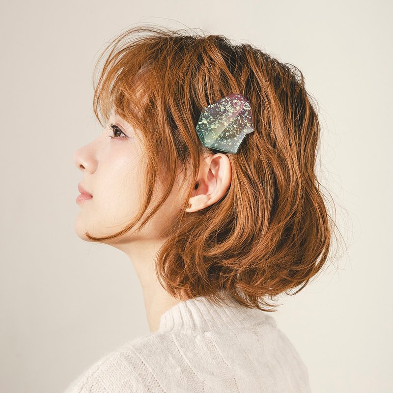 CRUSH | 琥珀糖 * 星球 幾何 壓克力 漸層 日系 可愛 髮飾 髮夾 - 髮夾/髮圈 - 銅/黃銅 多色