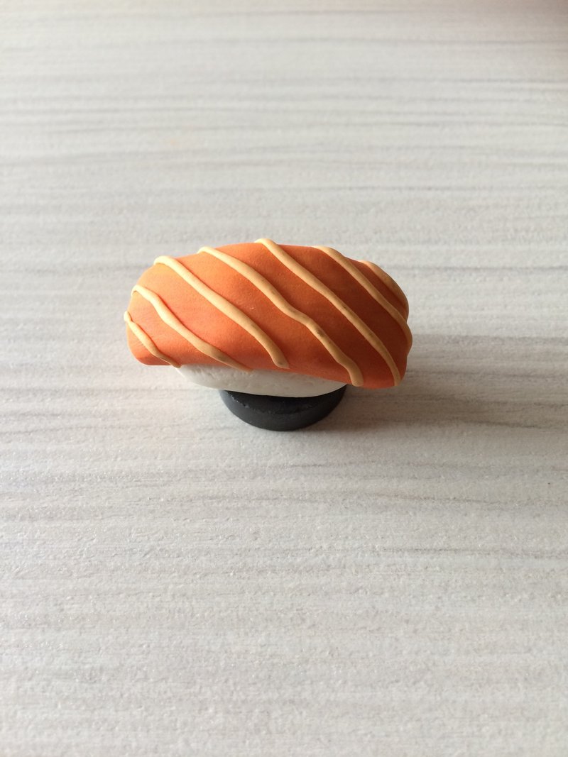 握壽司黏土/磁鐵/鮭魚肚