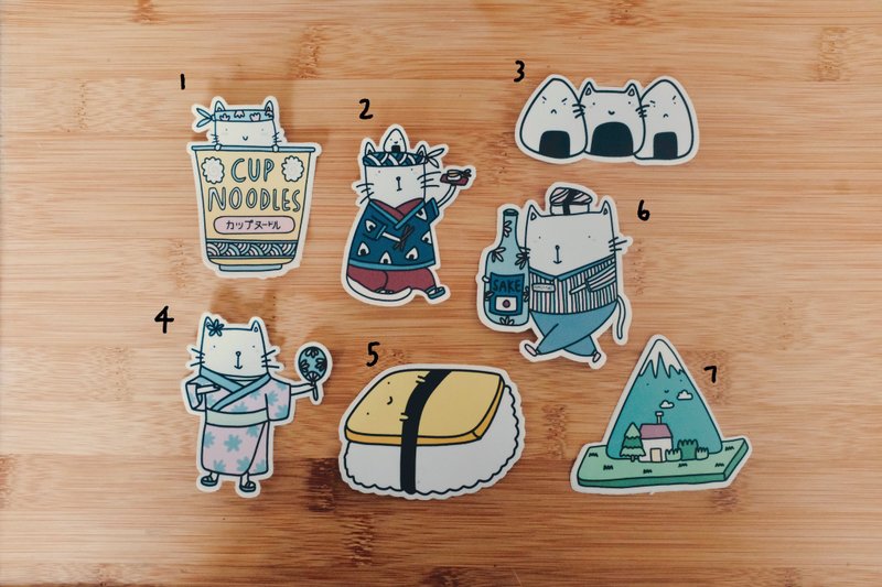 Individual Stickers (Japan)