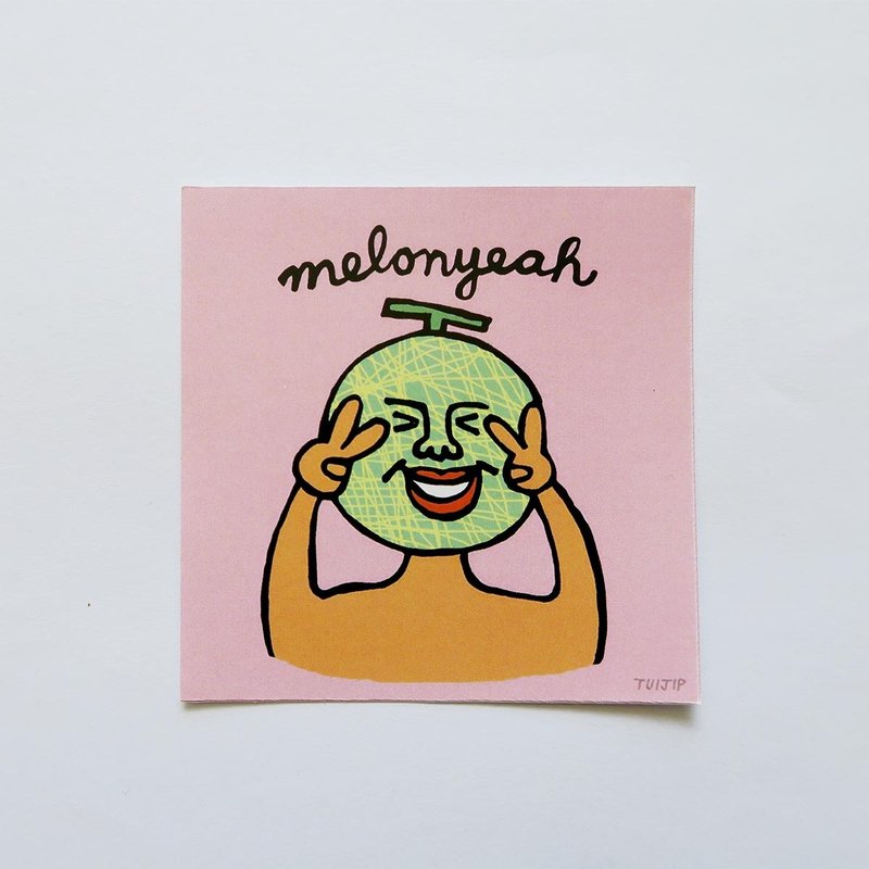 Melonyeah sticker