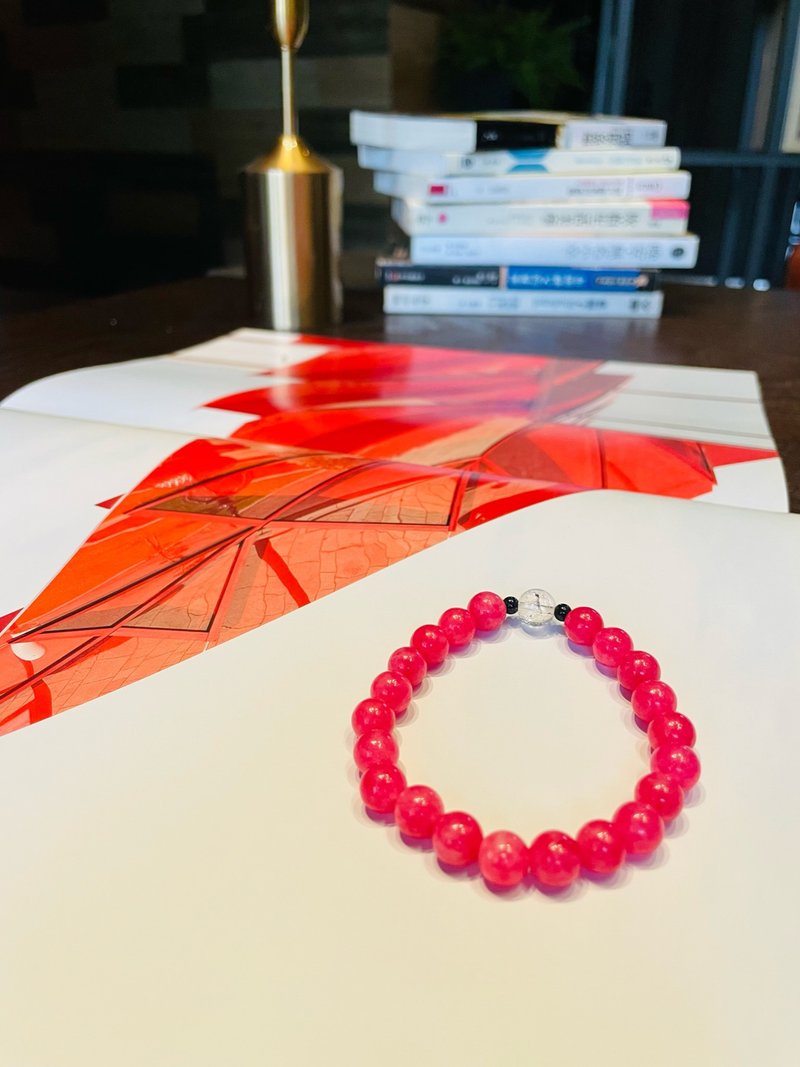 Ran Ran (Bracelet Series) Red Stone (8mm)--Love