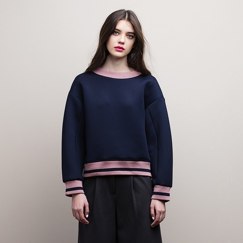 VACAE bi-color sweatshirt